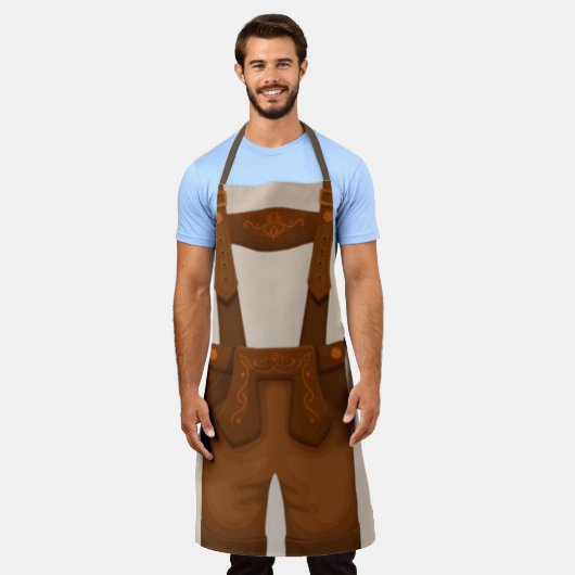 Lederhosen Schürze (Getragen)
