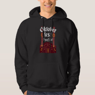 Lederhosen Suspenders Oktoberfest München Hoodie