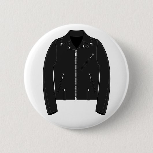 Lederjacke-Knopf Button (Vorderseite)