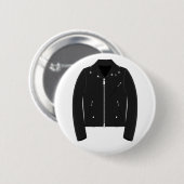 Lederjacke-Knopf Button (Vorne & Hinten)