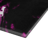 Lederjacke Pink-Schneidplatte Schneidebrett (Ecke)