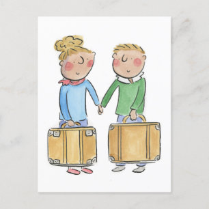 Lederjubiläum Postkarte