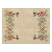 Lederleder-Blume Tischdecke (Vorderseite (Horizontal))