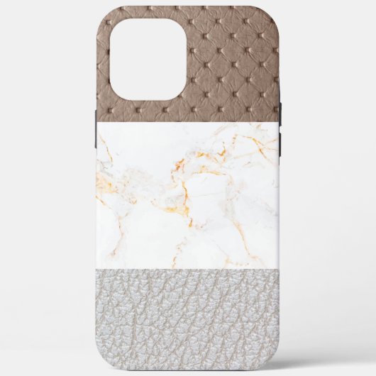 Lederleder Imitate Marbella Case-Mate iPhone Hülle (Rückseite)