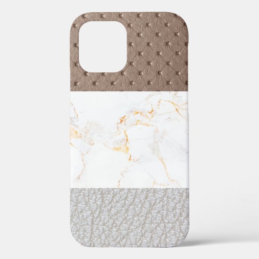 Lederleder Imitate Marbella Case-Mate iPhone Hülle (Rückseite)