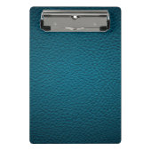 Lederleder Mini Klemmbrett (Vorderseite)