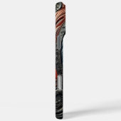 Lederlook Eagle Nature Scene Case-Mate iPhone Hülle (Rückseite / Rechts)