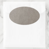 Lederlook Ovaler Aufkleber (Tasche)