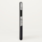 Ledermarmor mit Monogramm Case-Mate iPhone Hülle (Hinten/Rechts)