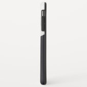 Ledermarmor mit Monogramm Case-Mate iPhone Hülle (Hinten/Links)