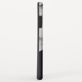 Ledermarmor mit Monogramm Case-Mate iPhone Hülle (Hinten/Rechts)