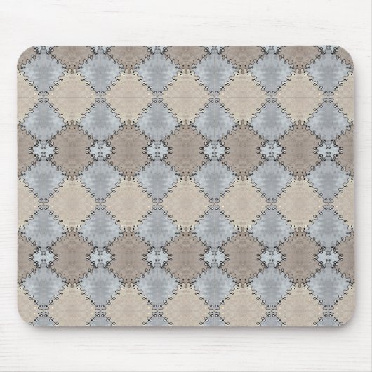 Ledermuster aus matten ertonten Imitaten Mousepad (Vorne)