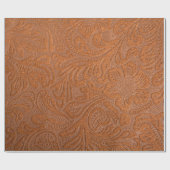 Ledermuster, das Imitat oder Fake ist Geschenkpapier (Flach)