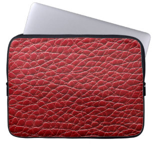 Ledermuster Laptopschutzhülle