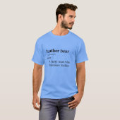 LEDERNE BÄRN-DEFINITION T-Shirt (Vorne ganz)