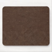 Lederne Beschaffenheit Browns Mousepad (Vorne)