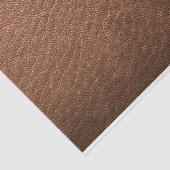 Lederne Beschaffenheit Browns Seidenpapier (Ausschnitt)