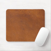 Lederne Beschaffenheit Imitat-Browns Mousepad (Mit Mouse)