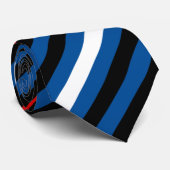 Lederne Flaggen-Krawatte Krawatte (Gerollt)