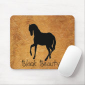 Lederne Mausunterlage des Mousepad (Mit Mouse)