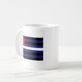 Lederne Stolz-Tasse Kaffeetasse (Vorderseite Links)