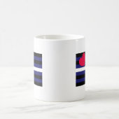 Lederne Stolz-Tasse Kaffeetasse (Mittel)