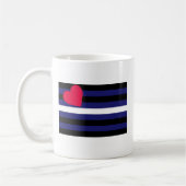 Lederne Stolz-Tasse Kaffeetasse (Links)