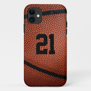 Lederner Basketball-Telefon-Kasten Case-Mate iPhone Hülle