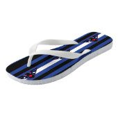 Lederner Eagle-Stolz Badesandalen (Schrägansicht)