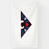 Lederner Eagle-Stolz Banner (Vertikal)