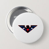 Lederner Eagle-Stolz Button (Vorne & Hinten)
