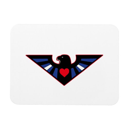 Lederner Eagle-Stolz Magnet (Horizontal)