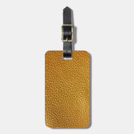 Lederner Entwurfs-Acryl-Gepäckanhänger Gepäckanhänger (Vorderseite vertikal)