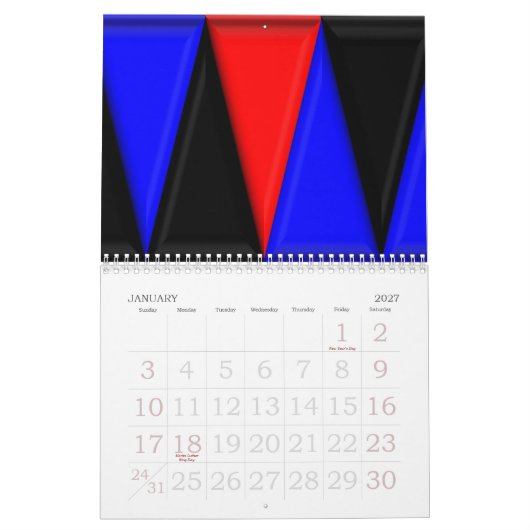 Lederner Kalender des Stolz-2011 (Jan 2027)