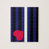Lederner Latex und BDSM Stolz-Flagge Puzzle (Vertikal)