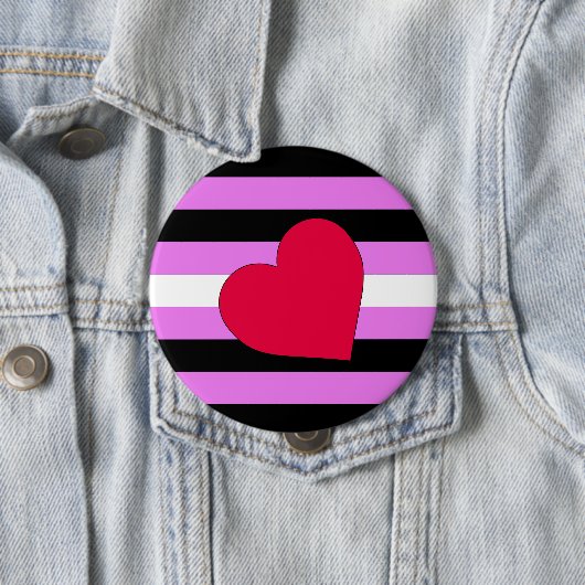 LEDERNER MÄDCHEN-STOLZ BUTTON (Beispiel)