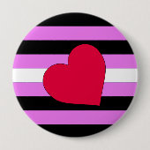 LEDERNER MÄDCHEN-STOLZ BUTTON (Vorderseite)