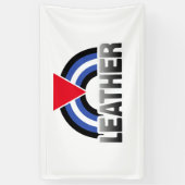 Lederner queer Stolz Banner (Vertikal)