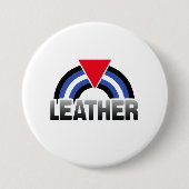 Lederner queer Stolz Button (Vorderseite)