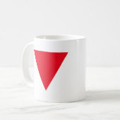 Lederner queer Stolz Kaffeetasse (Vorderseite Links)