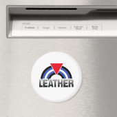 Lederner queer Stolz Magnet (In Situ (Geschirrspüler))