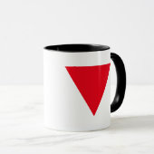 Lederner queer Stolz Tasse (VorderseiteRechts)
