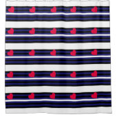 Lederner Stolz Duschvorhang (Vorderseite)