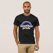 Lederner Stolz-Flagge T-Shirt (Vorne ganz)