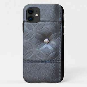 lederner Tagebuch-Kasten - prägen Sie Geldbeutel Case-Mate iPhone Hülle