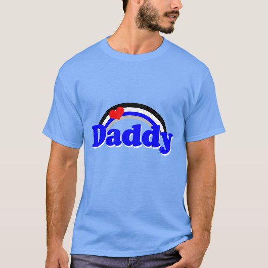 Lederner Vati T-Shirt (Vorderseite)
