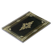 Ledernes gebundenes Buch (Linke Seite)