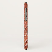 Ledernes Muster Case-Mate iPhone Hülle (Hinten/Links)