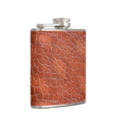 Ledernes Muster Flachmann (Rechts)