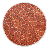 Ledernes Muster Keramikknauf (Vorderseite)